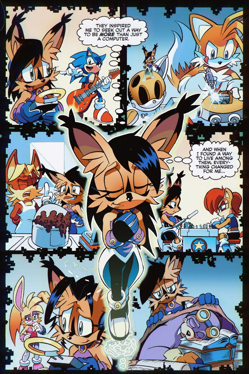 THEHOL0LYNX's tweet image. “𝙄 𝙬𝙖𝙣𝙩𝙚𝙙 𝙩𝙤 𝙨𝙚𝙚 𝙩𝙝𝙚 𝙨𝙩𝙖𝙧𝙨, 𝙩𝙝𝙚 𝙬𝙖𝙮 𝙮𝙤𝙪 𝙙𝙤.”

                #SONICRP + #MVRP

               Nicole the Holo-Lynx.