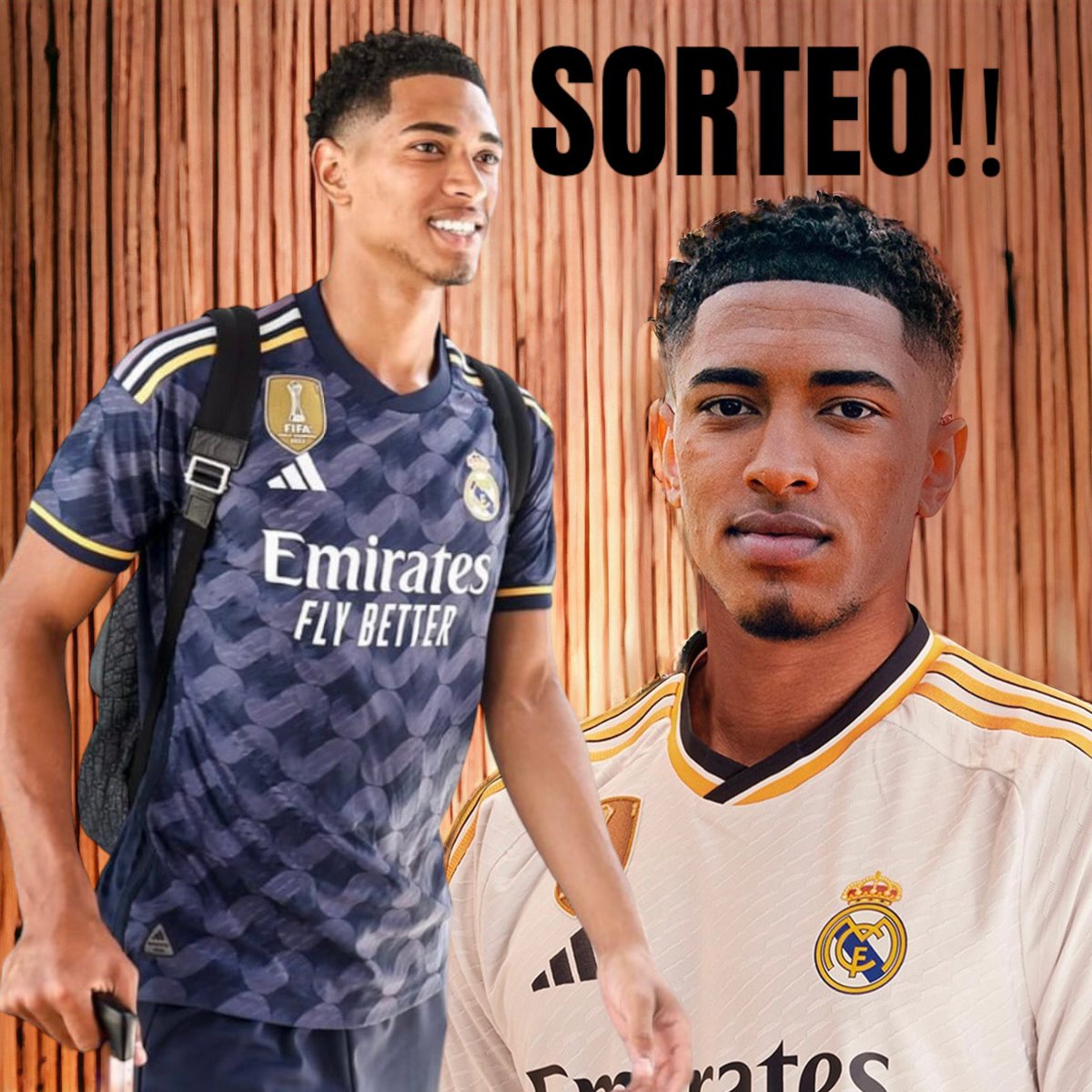 🚨SORTEO DE LA NUEVA SEGUNDA EQUIPACIÓN DEL MADRID. SI LO PREFIERES TAMBIÉN PUEDES ELEGIR LA PRIMERA

👉🏼 Para participar:

1️⃣ RT y LIKE al tuit
2️⃣ Seguir a @Sr_Twisted

⚠️ El ganador se anuncia el 28 de julio

🍀 ¡Mucha suerte a todos!