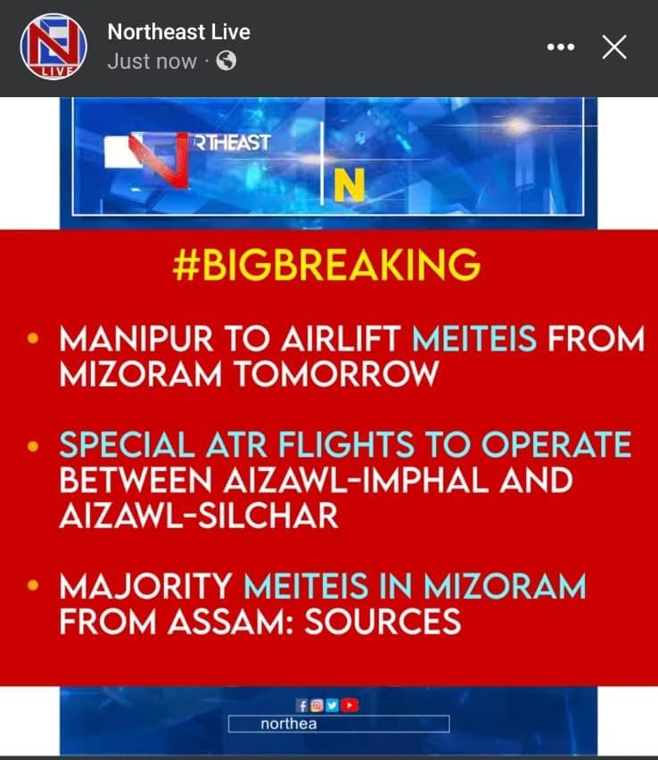 limeetei's tweet photo. @narendramodi Please be in action sir this is not Manipur this is Mizoram where Meetei are not allowed to stay as per the Millitants warning in the state.Why Minority Meetei in Mizoram are not protected under your laws? Please Save Meitei livelihood and existence in democratic way.#savemeitei https://t.co/GBJySHZeOY