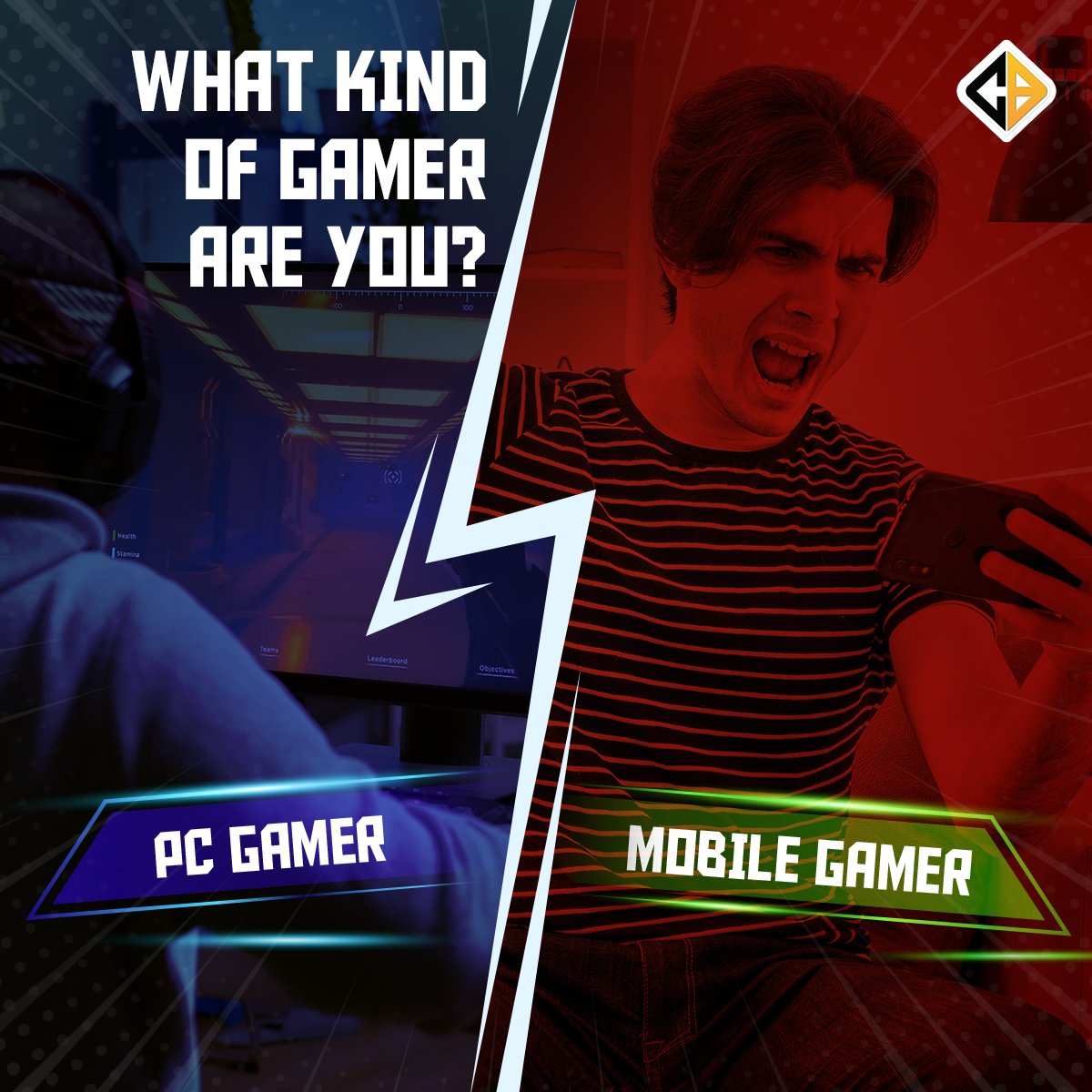 cosmicbyteindia's tweet photo. ๐ฅ๏ธ๐ฑ Attention, gaming enthusiasts! ๐๐
It's time for an epic showdown: PC Gamer vs. Mobile Gamer!
Which tribe do you belong to? Let us know in the comments below
#CosmicByte #GamingCommunity #GamerLife #SwitchToGodMode #CosmicByteGaming #Gamers #GamingProducts #GamingModeOn https://t.co/dkUkNxbRTq