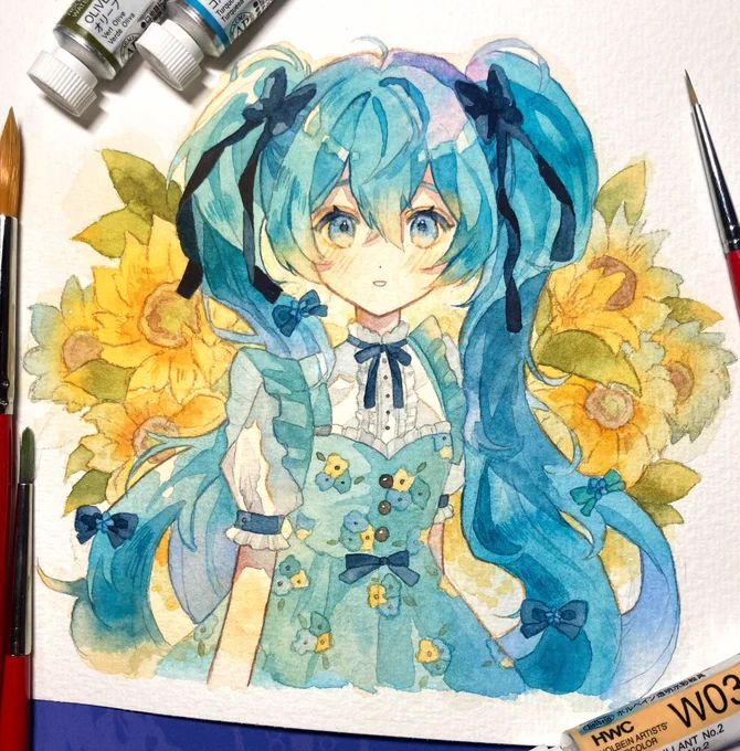 夏ミク #初音ミク