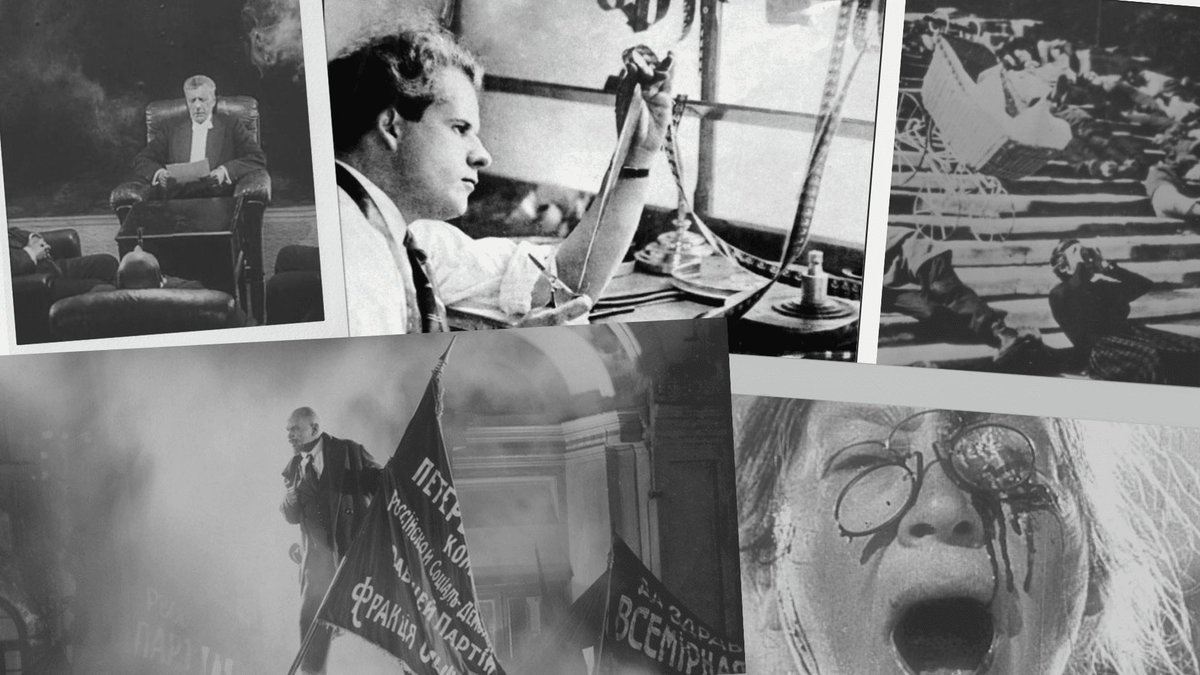Cinemalords_'s tweet photo. #Soviet_Montage

Study the techniques of Soviet Montage and how directors like Sergei Eisenstein used editing to create #emotional and #political impact. https://t.co/vOI1t7bV1v