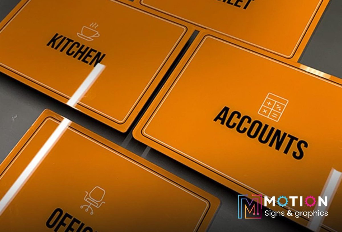 Are you looking to showcase your branding throughout your office? Or do you need help with internal wayfinding solutions?
𝗟𝗼𝗼𝗸 𝗻𝗼 𝗳𝘂𝗿𝘁𝗵𝗲𝗿! Our team specializes in creating custom office signage that will make your space look professional and cohesive.

#skelmersdale