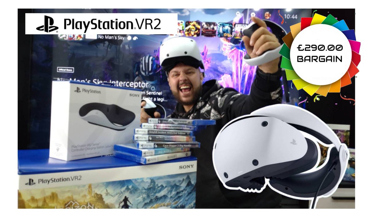 Finally got one and what a bargain , patience is key hope you like .
https://t.co/028nz216m3

Lots of PS5 + psvr2 content to come. Why not pop over all welcome any help with a subscribe , like , comment is great thanks 

#psvr2
#ps5
#pickup https://t.co/p0DoVbwEtH