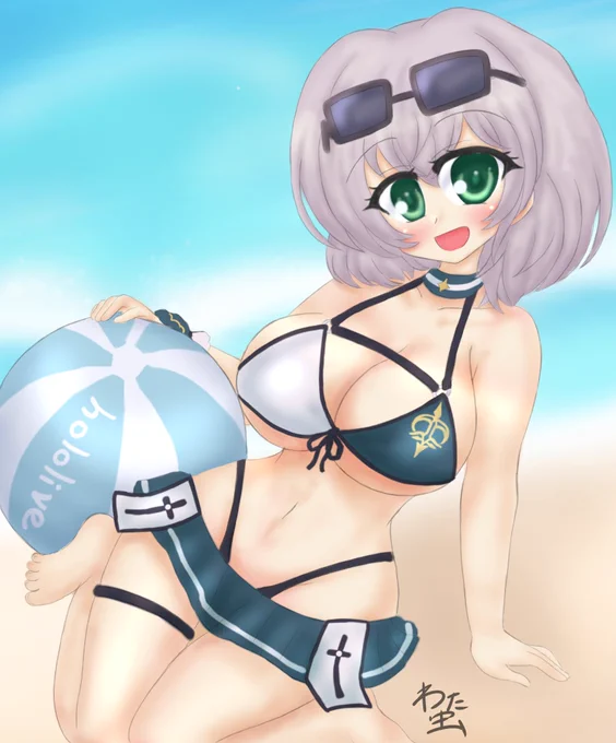 夏だ!水着だ!!団長だ!!! #ノエラート