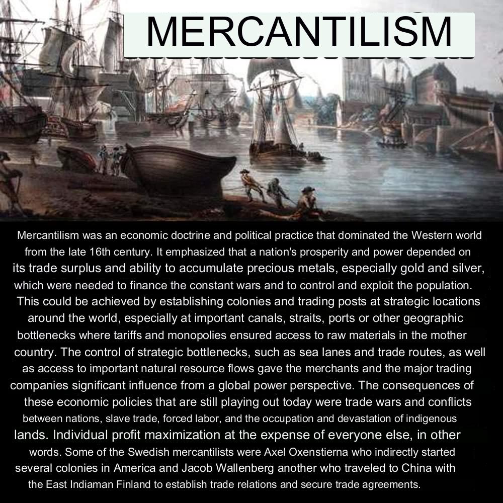 #Mercantilism #GlobalTrade #SwedishIndia #Oxenstierna #America #NewSwedenCompany #TradeRoutes #DelawareRiver #EastIndianCompany #Wallenberg #OpiumTrade #China #SwedishBusiness #Export #AfricanCompany #LouisDeGeer #SlaveTrade #LettersofPrivilege #NaturalResources