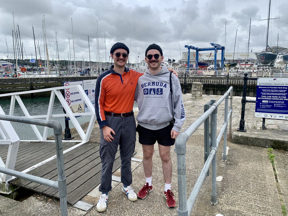 brown_benjamin_'s tweet image. After months of preparation, here we go! 695 nautical miles, West Cowes to Cherbourg – #RolexFastnetRace w @truedenton. 

See you soon, @RolexFastnet_Ch!