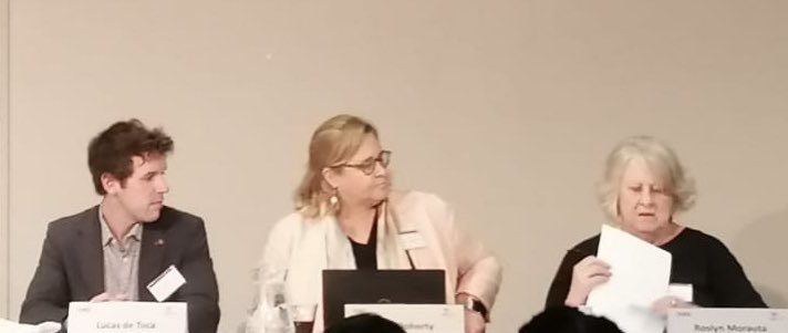 Gender- and LGBTIQA+-responsive approaches are critical to ending cervical cancer among people living with HIV. DFAT’s Lucas de Toca spoke about 🇦🇺’s commitment to achieving this at #IAS2023. Excellent panellists included Lady Roslyn Morauta and @WHO’s Meg Doherty.