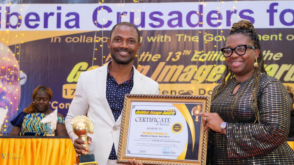 Devine4change's tweet photo. NATIONAL HONOR Conferred: "2023 YOUNG ACHIEVERS AWARDS". 

An annual Honor confer doing LIBERIA's Independence Day Celebration on individuals doing exceptional work within their different spaces. https://t.co/OXEwzYaXQB