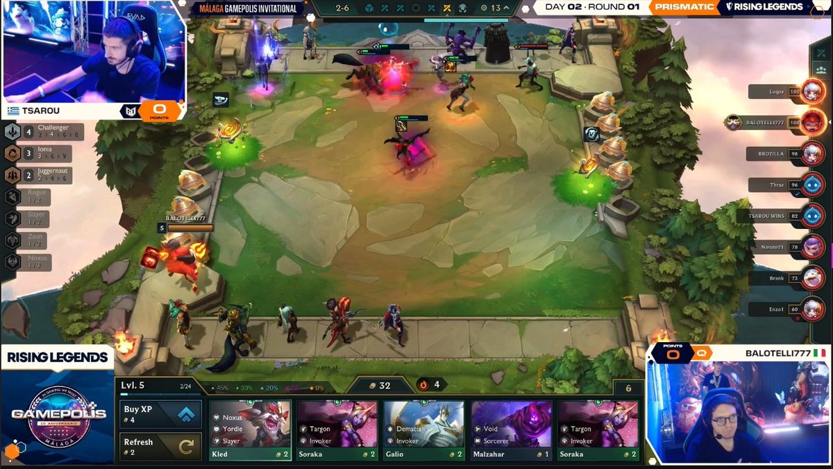 GoNextEsports's tweet photo. Our player @TSAROUWINS is playing right now in TFT Rising Legends: MΓ‘laga Gamepolis Invitational
Give him some energy as well!
#GoNextTFT #TFT #GoNextHype https://t.co/vktvy3MvJj