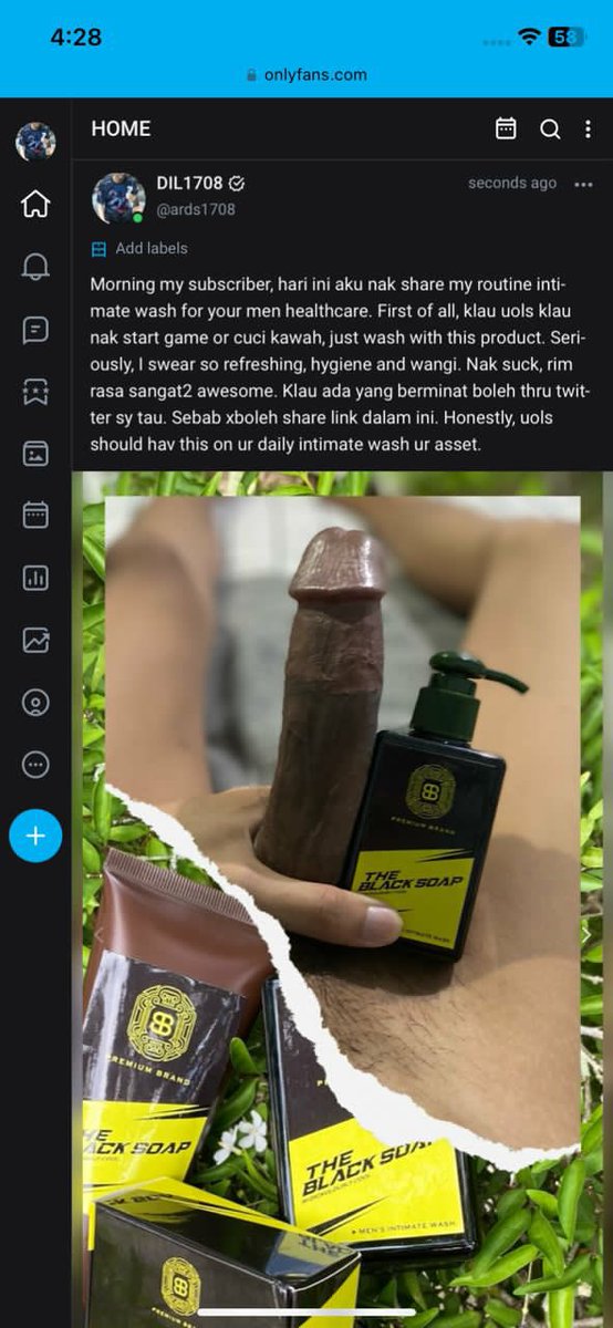 TheblacksoapHq's tweet photo. Happy bila customer sentiasa support dan bagi feedback dekat kitaorg. Ramai juga yang bagi feedback tapi P&amp;C. Jangan risau. Kepercayaan customer tu penting. Thank you @ARds1708 https://t.co/jYP3X4Clay