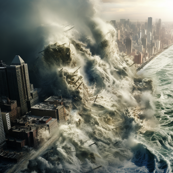 trickjourney's tweet photo. World's biggest tsunami destroys New York! 😱 https://t.co/QYqZAcD1Mq