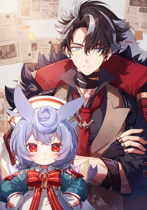 #原神 #Gensinimpact リオセスリとシグウィン