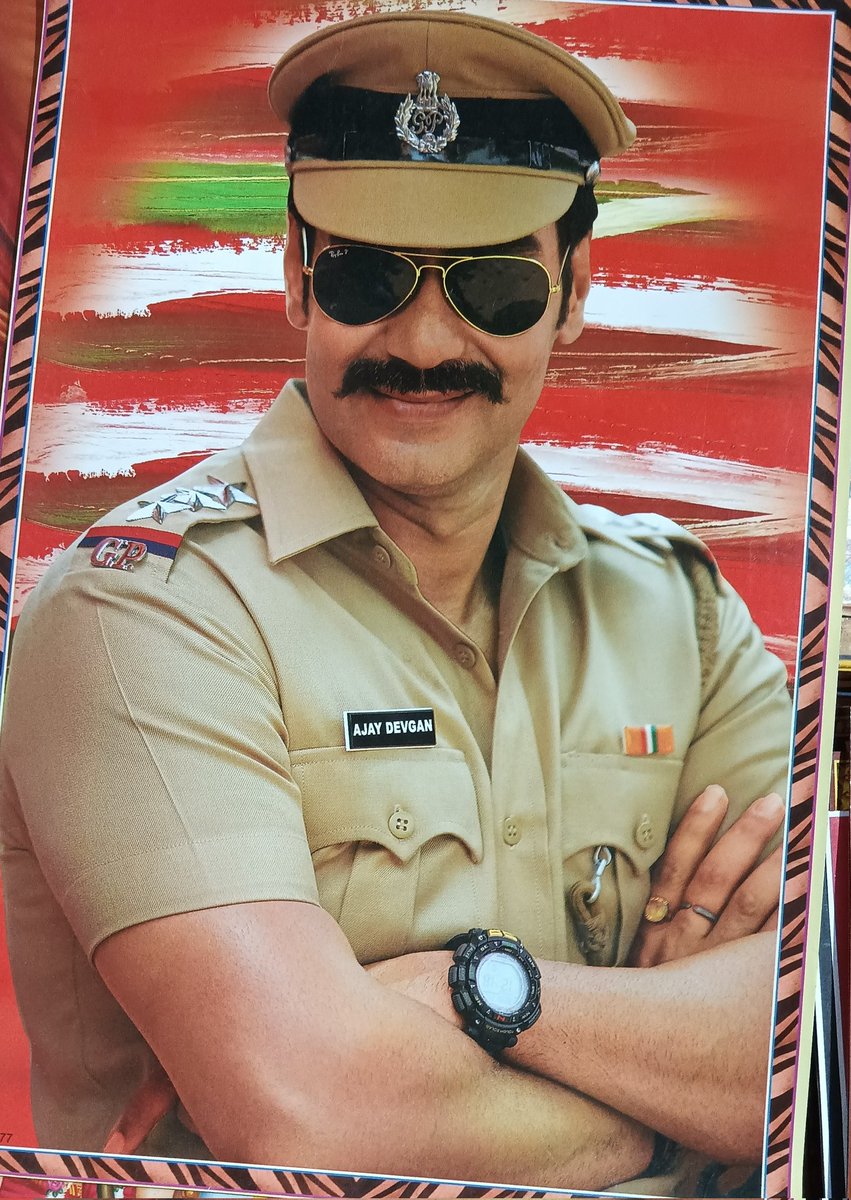 TheSohan1's tweet photo. 12 Years of most iconic cop of indian cinema❤ @ajaydevgn
#12YearsOfSingham https://t.co/7723j8vtz1
