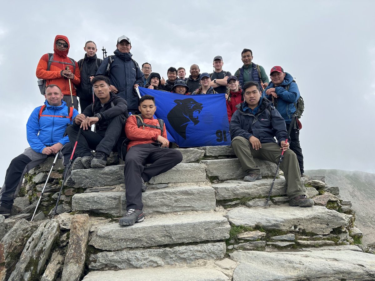 The 91 Sqn completed a Multi activity AT package to North Wales successfully. The event includes hill walking, mountain biking, rock climbing, and the summit of Snowdon on the final day. It was a fantastic week for the troops. 
#Armyconfidence
#unlockthepotential 
#PRO