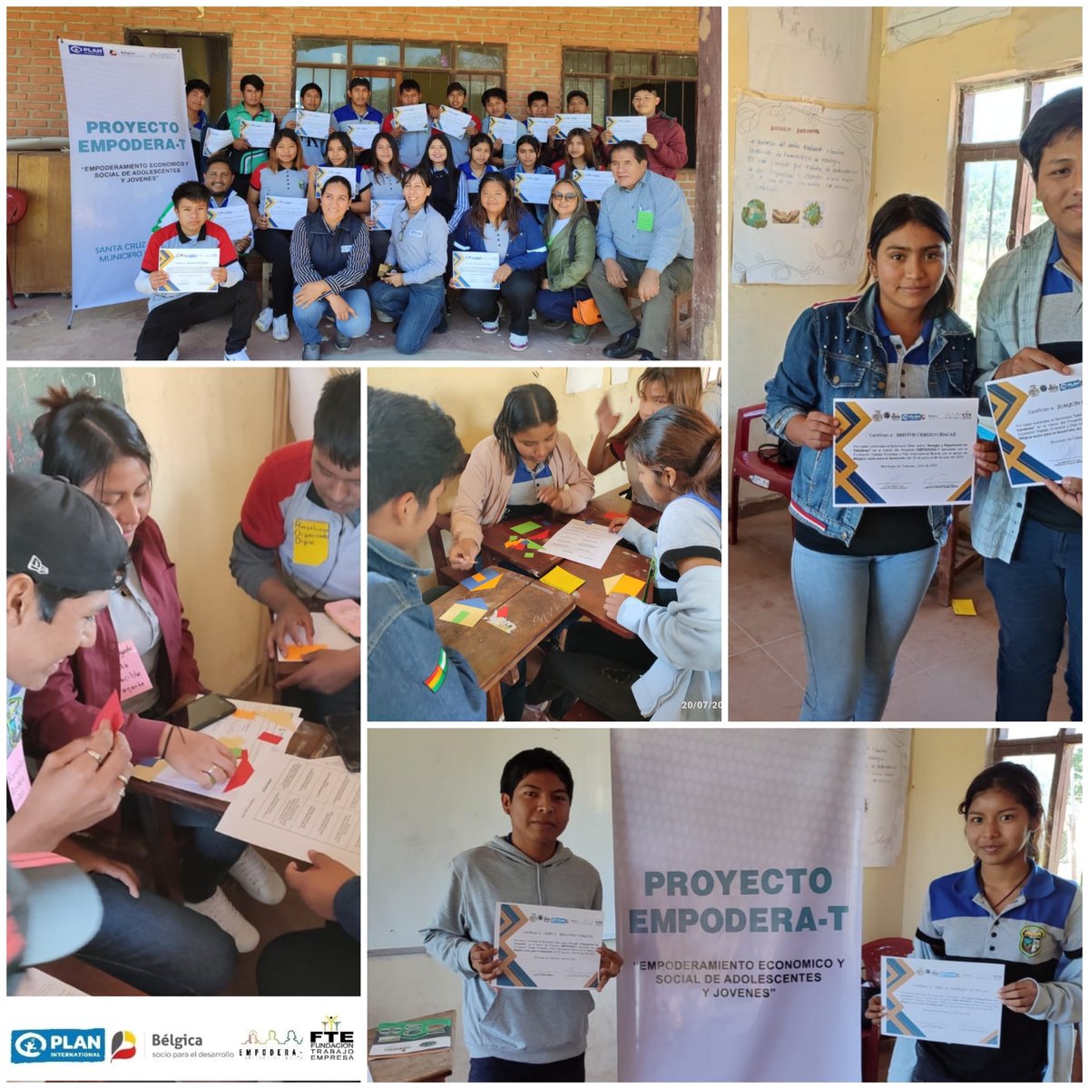 Formando jóvenes emprendedores en habilidades blandas y temas técnicos como arreglo y mantenimiento de Celulares