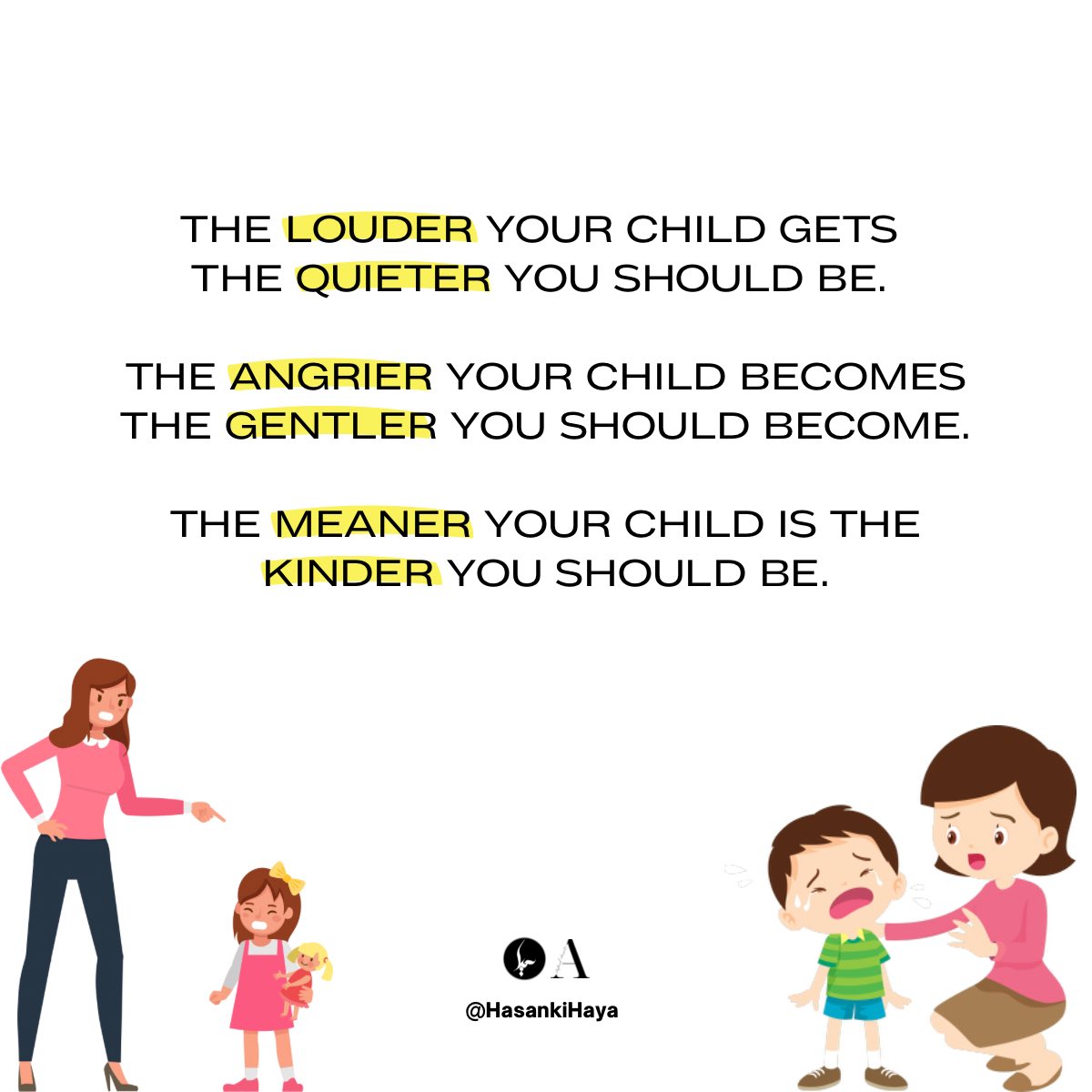 🔊 The Louder Your Child Gets..

#ParentingWisdom #ParentingTips #PositiveParenting #ParentingQuotes #LoveAndKindness #EmotionalIntelligence #GentleParenting #ParentingJourney