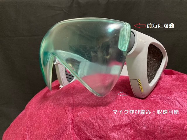 saikuya_0001's tweet photo. WF2023 夏　
ガーランド専用
矢作省吾のゴーグル1/1
                          17000円
宜しくお願い致します。
小型スピーカー・ピンジャック他付属・マイク可動。

#メガゾーン23 https://t.co/I3VgRVoeMH