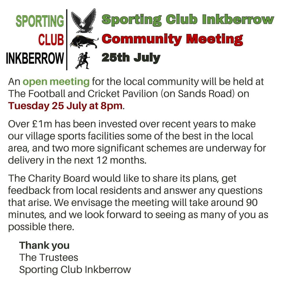 Sporting Club Inkberrow tweet media