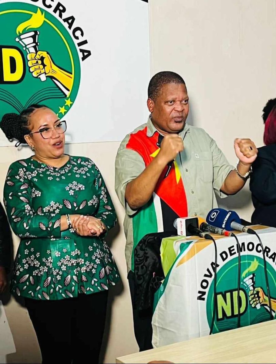 wilkerDias13's tweet photo. Última Hora! Eunice Andrade é  Cabeça de Lista para autarquia da cidade de Maputo pelo partido nova democracia. https://t.co/gHrLUWlVdV