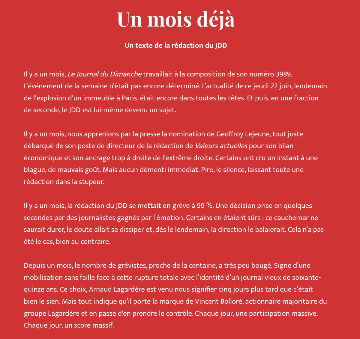 Les anciens du JDD tweet media