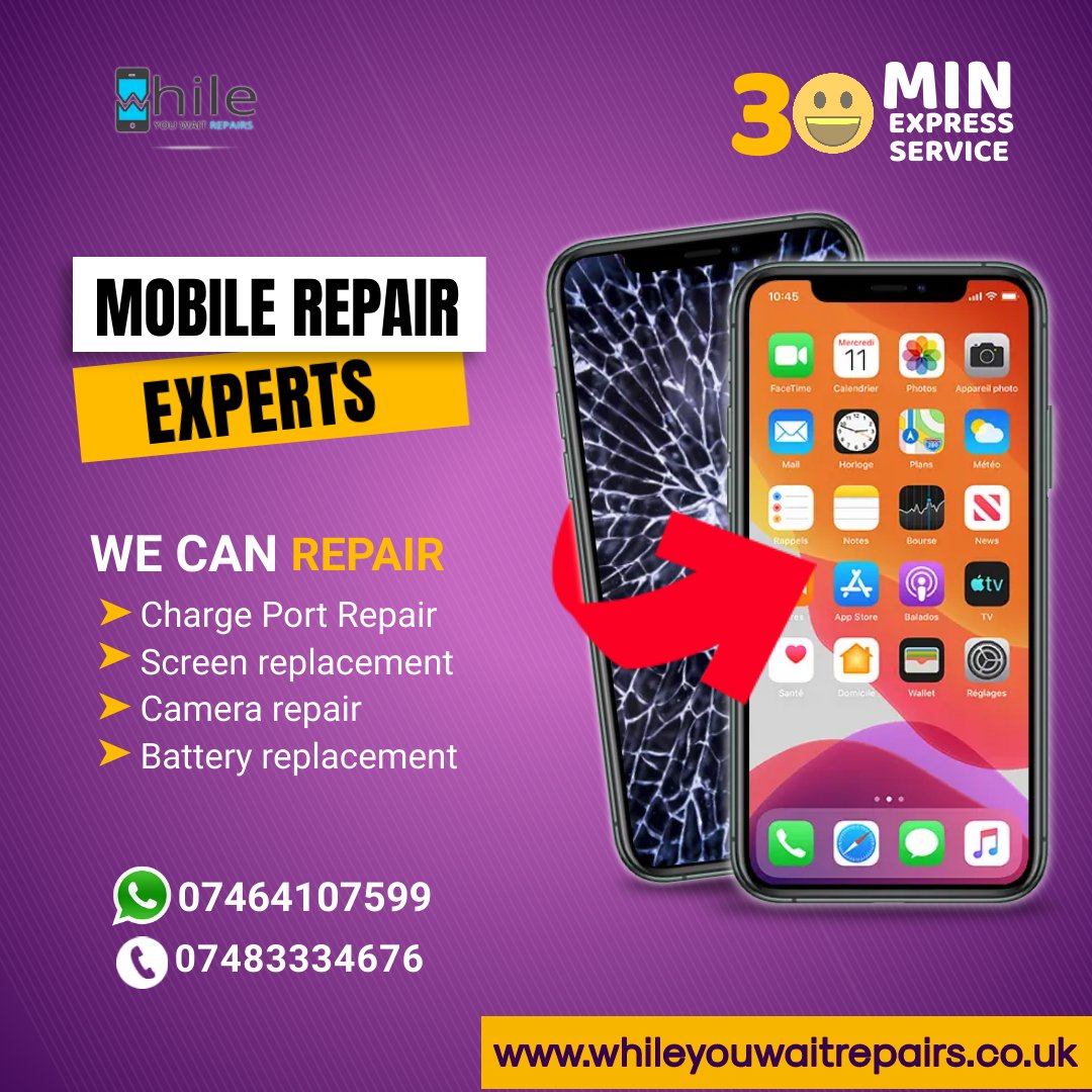 while_you_wait's tweet photo. Computer and Mobile Phone Repair Service in London: Fix Your Device Today! @while_you_wait
https://t.co/tr3rv2MDXH
#Laptop #Computer #Apple #Desktop #PC #MacBook #lcd #London #iPhone #Samsung #Mobile #iphonescreen #iphonescreenrepair #iphonescreenreplacement https://t.co/nIg501KIKe