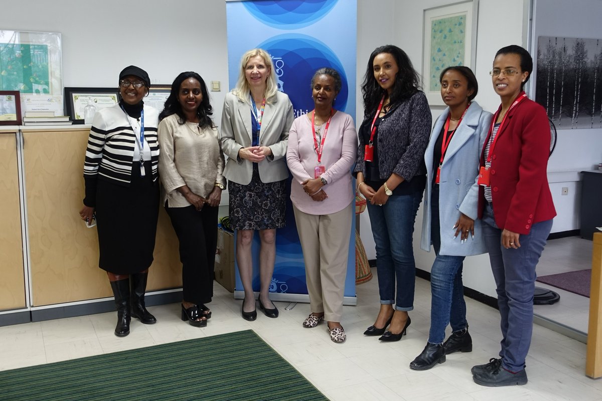 Embassy of 🇫🇮 happy to support Eth. CSO’s that work for the empowerment of women/girls, for the rights of people with disabilities and for the promotion of peace. <a href="/FinlandinETH/">Finland in Ethiopia & AU</a>