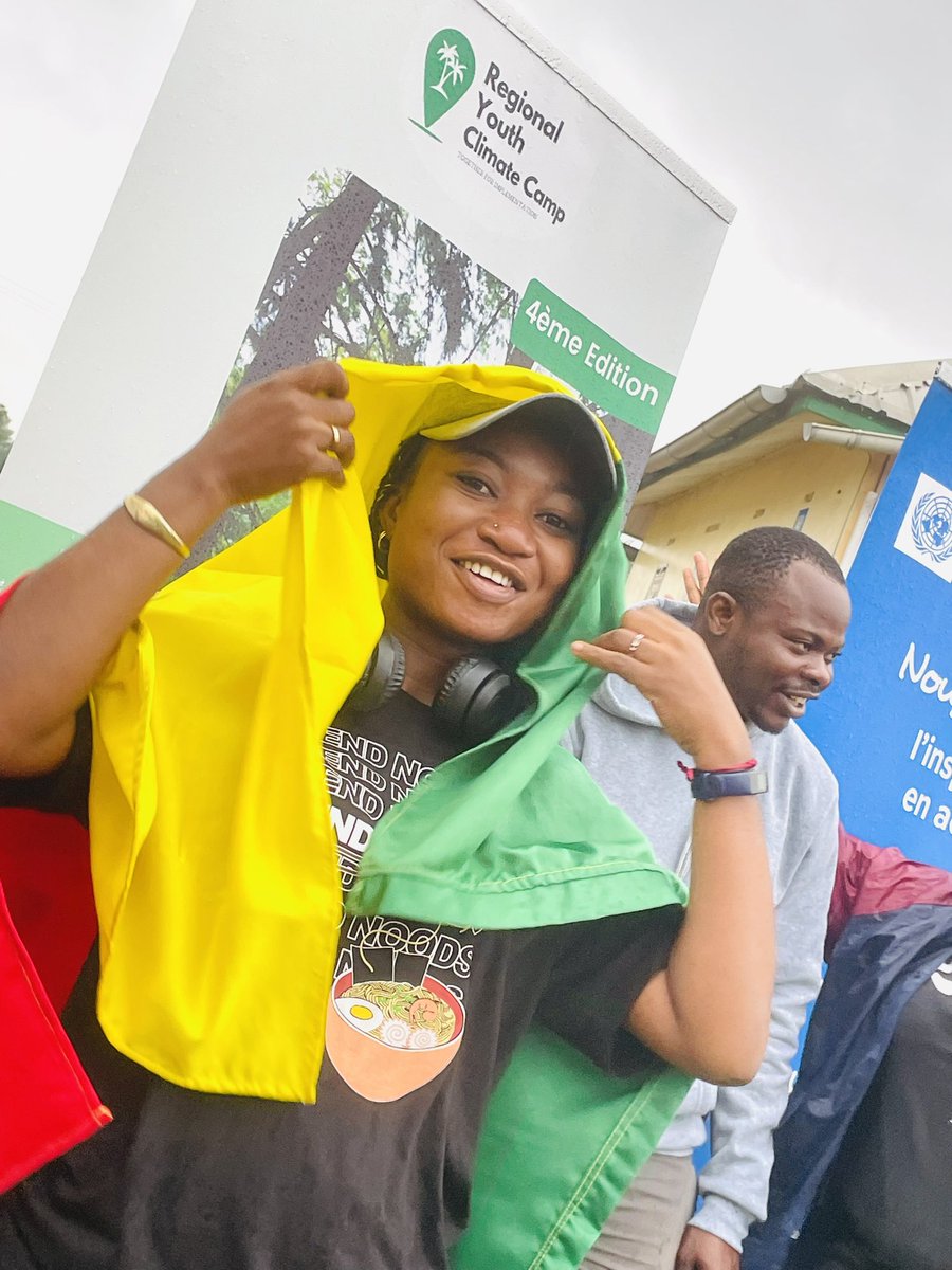 HidaAlassane's tweet photo. Prête pour la marche en faveur du climat avec @missclimat #RYCC du côté de Bonou
#ClimateActionNow
#campclimat https://t.co/UQhONDpyW9