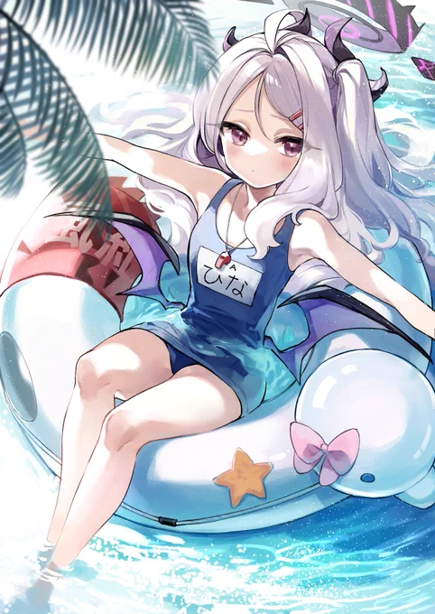 ヒナチャンッッ海タノシイネッッ #ブルアカ