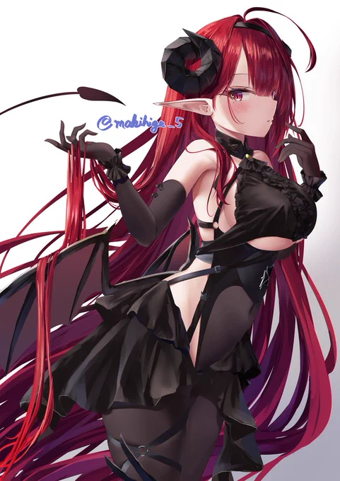 #アズールレーン ヒンデンブルクさんお迎え記念絵!