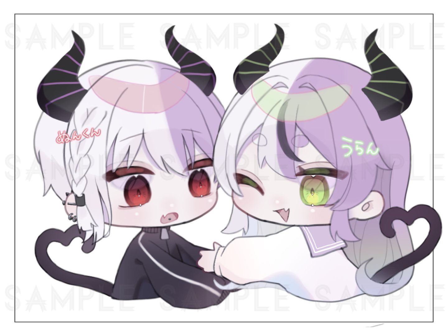 1ペア4500円～♡夢絵・ペア画など制作します 他サイトでの販売
