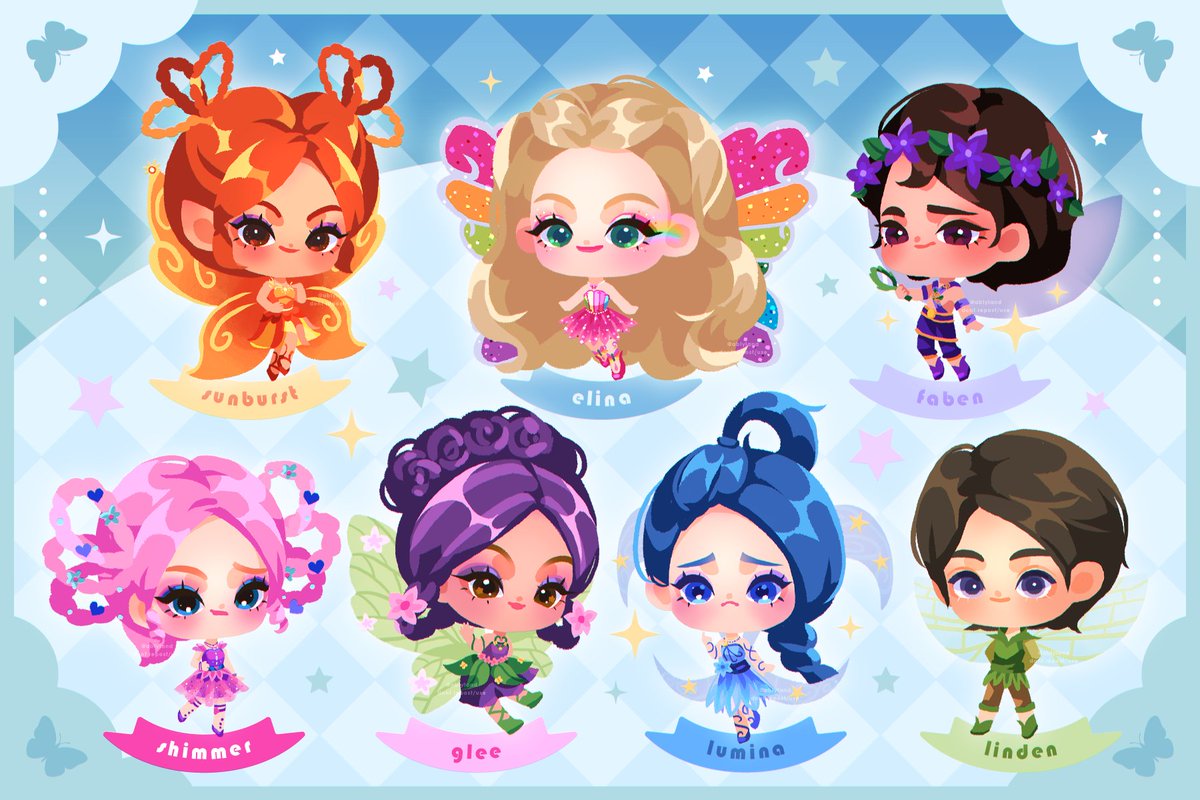 ✨🧚🌈 magic of the rainbow fairies 🌈🧚✨

#Barbie