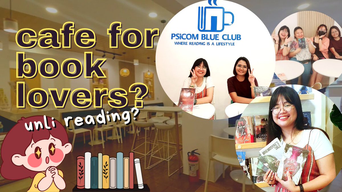#TalesofDemi IS FINALLY BACK FOR A NEW VLOG!
CAFE WITH READ-ALL-YOU-CAN BOOKS?  Ft. Psicom Blue Club & #AuthorTalks
