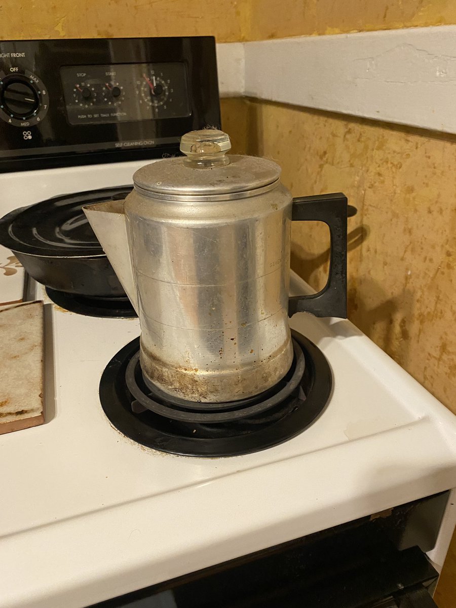 Old Reliable to the rescue as another <a href="/BLACKANDDECKER/">BLACK+DECKER</a> bites the dust for unfathomable reasons. Done with this brand. Second in 2 years. My coffee is not to be toyed with ☕️😍😆