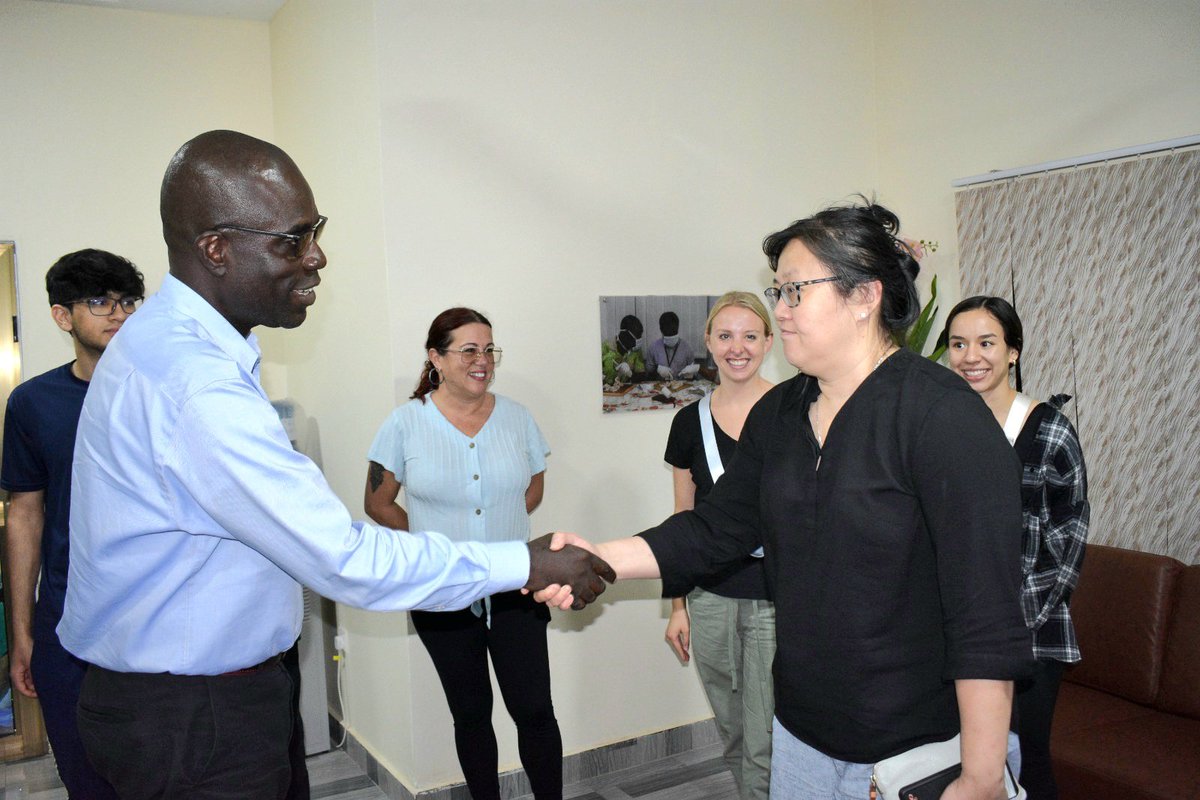 Humanity First Ghana (@hf_ghana) on Twitter photo July 17, 2023: Brief meeting with Management of the Medical and Surgical Skills Institute (#MSSI), the venue for a 2-day workshop on Laparoscopy skills for Surgeons and Perioperative Nurses by <a href="/HFUSA/">Humanity First USA</a>
#GlobalHealth
#ServingMankind
<a href="/HFI1995/">Humanity First International</a> July 17, 2023: Brief meeting with Management of the Medical and Surgical Skills Institute (#MSSI), the venue for a 2-day workshop on Laparoscopy skills for Surgeons and Perioperative Nurses by <a href="/HFUSA/">Humanity First USA</a>
#GlobalHealth
#ServingMankind
<a href="/HFI1995/">Humanity First International</a>