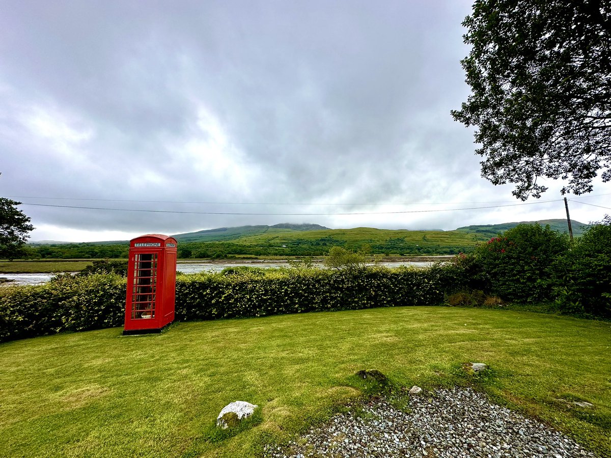 Said a sad cheerio to this wee haven & gorgeous view this morning 😢 Good times #SecretCoast #Holidays #Scotland