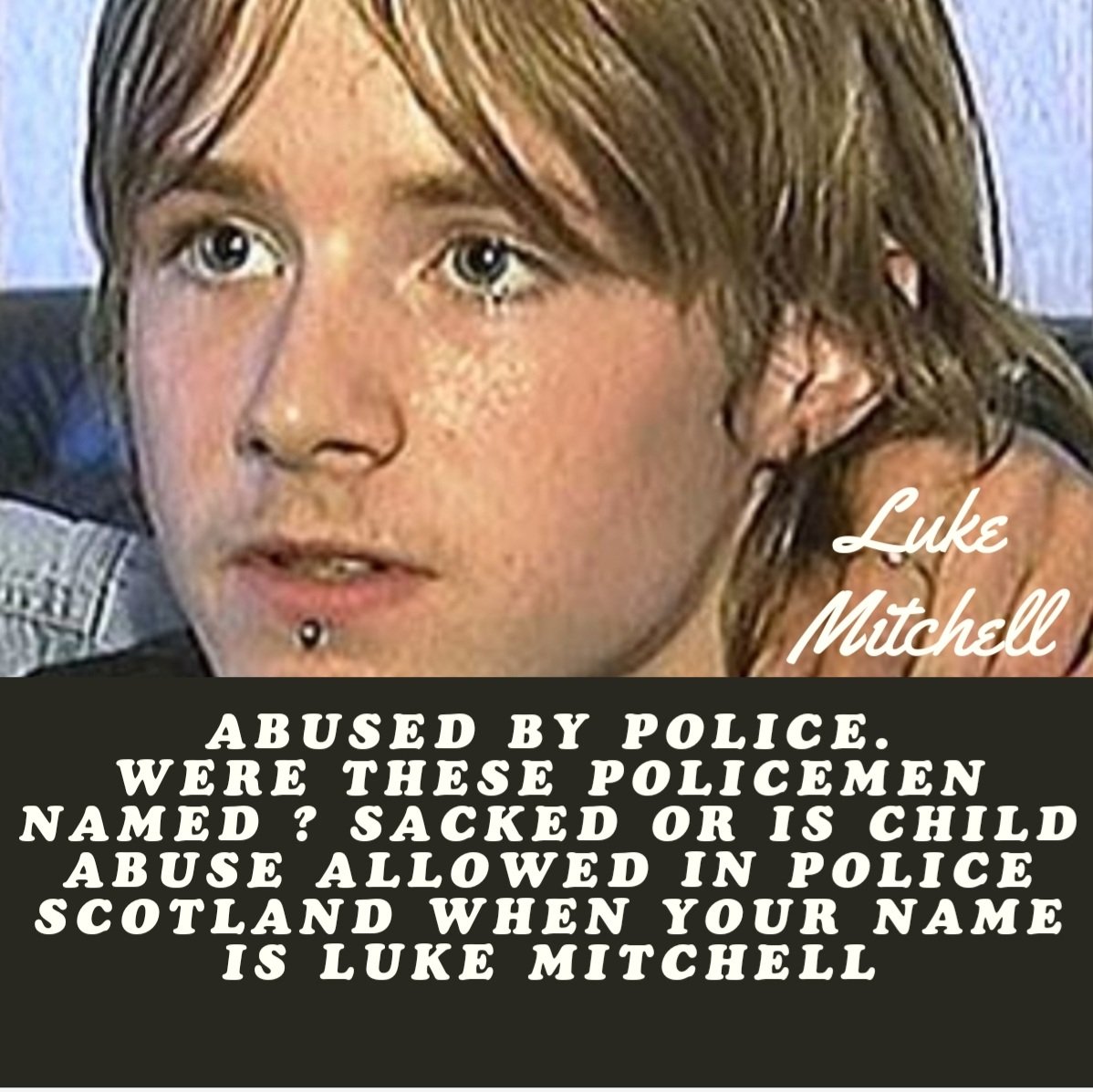 Calling Out To All Parents 
This Could Have Been Your Child, Wrongfully Accused  Abused By Police & The Judiciary System 
For Corinne For #LukeMitchell Please Attend #Glasgow Protest on The 5th Of August #GeorgeSquare #Edinburgh #Dalkeith #Scotland 

#BarbieTheMovie