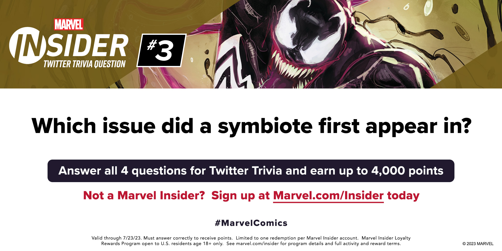 Marvel Entertainment on Twitter "Think you know the answer? Enter it