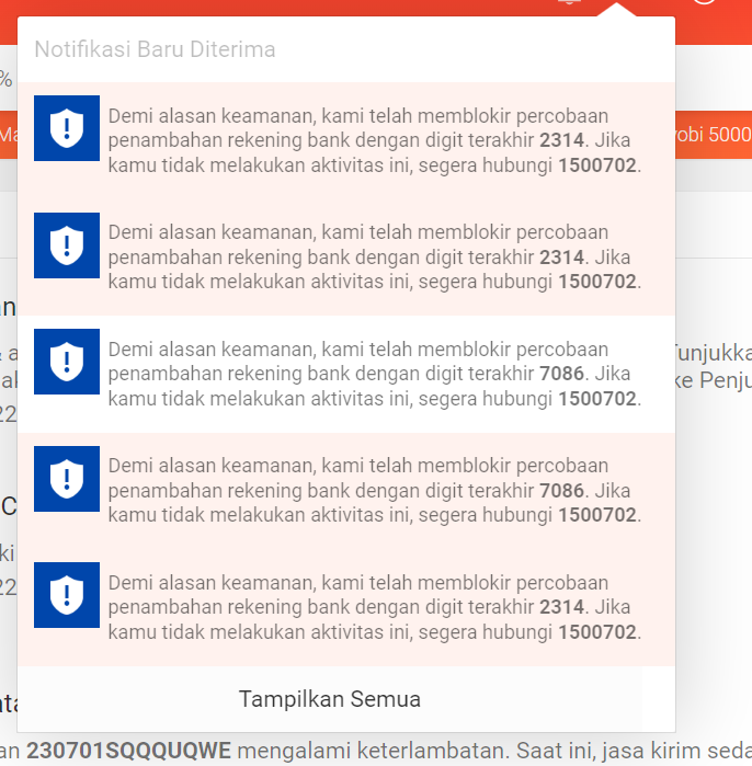 Lolipop21091's tweet photo. @ShopeeID @ShopeeID @ShopeeCare malah kluar notice ini https://t.co/siiiEPSgYN