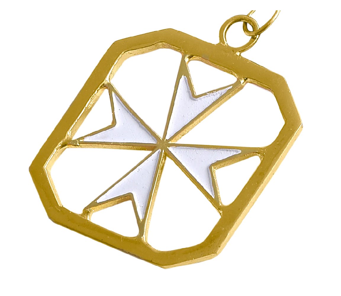 ORDER OF MALTA COLLAR JEWEL - WHITE &amp; GOLD EMBLEM
type :jewel
Mob: +92328721818 (WhatsApp)
E-mail:imbicaindustries@gmail.com
#masons #masonicapron #regalia #jewel #hats #fizhats #imbicaofficial #imbicaindustries #Imbica #masonry #mason #masoneria #masoneriachile #masoneriachilen