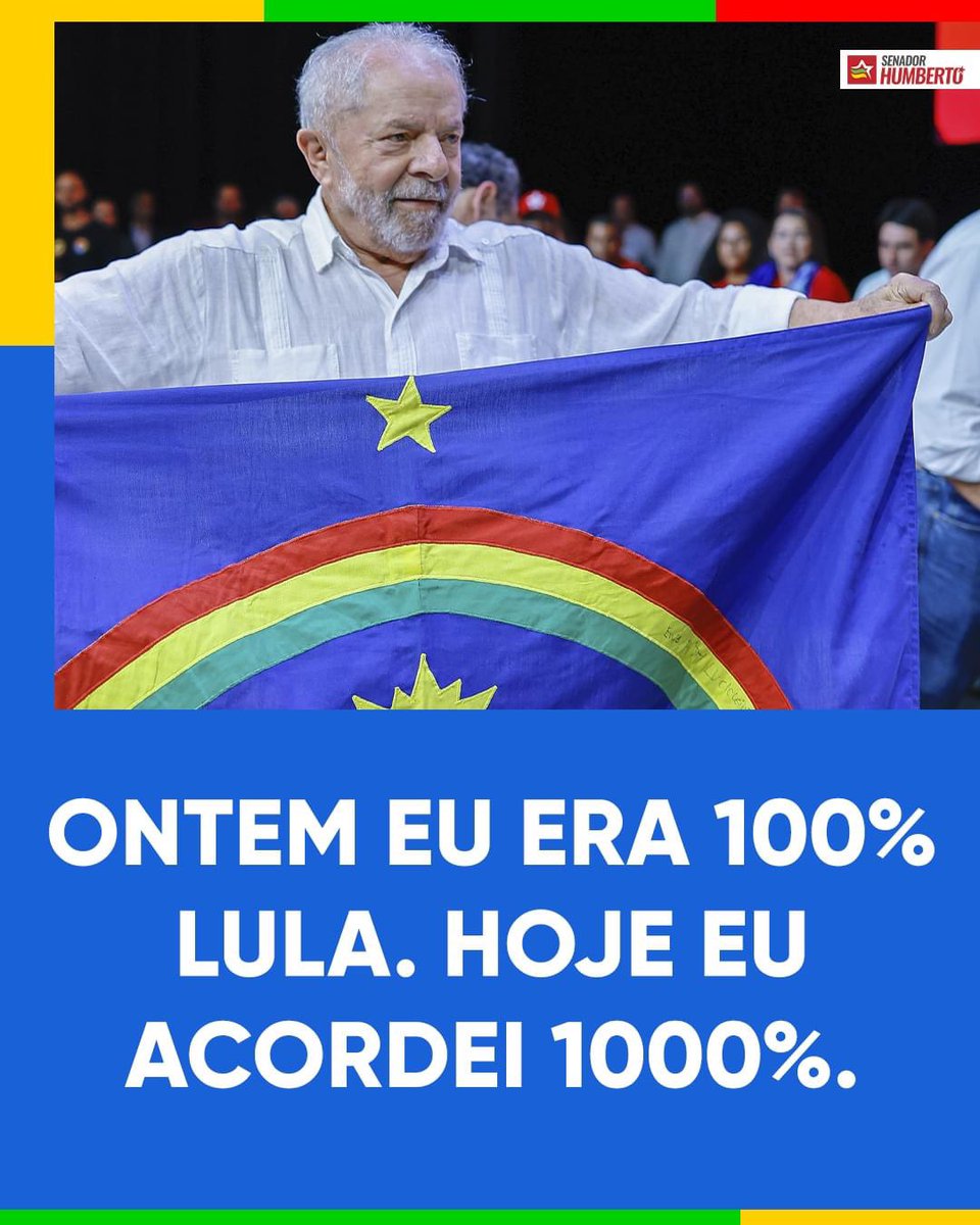 Bom dia para quem sempre esteve do lado certo. Estamos juntos! ✊❤️