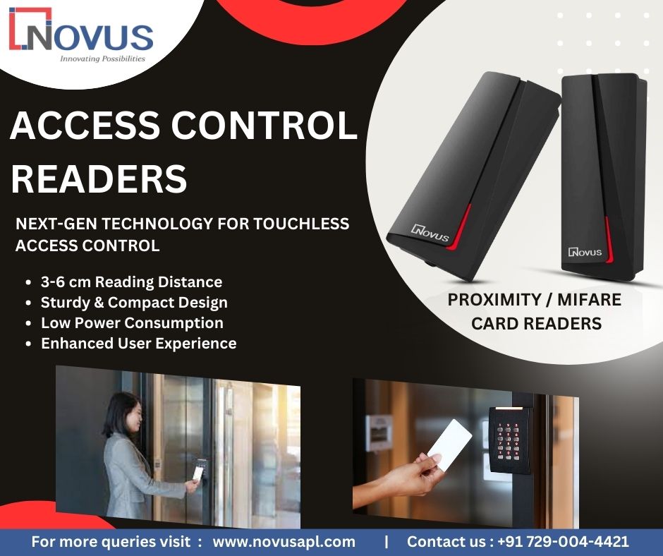 NovusAutomation's tweet photo. ๐Do you want to enhance security of our premises?
โฉ Experience Seamless Access Control with MIFARE/Proximity Card Readers!
๐ https://t.co/zOCrjl0qjT
#accesscontrolsystem #cardreader #userexperience #technologysolutions #securitysolutions #novusapl https://t.co/0wziBw7sDs