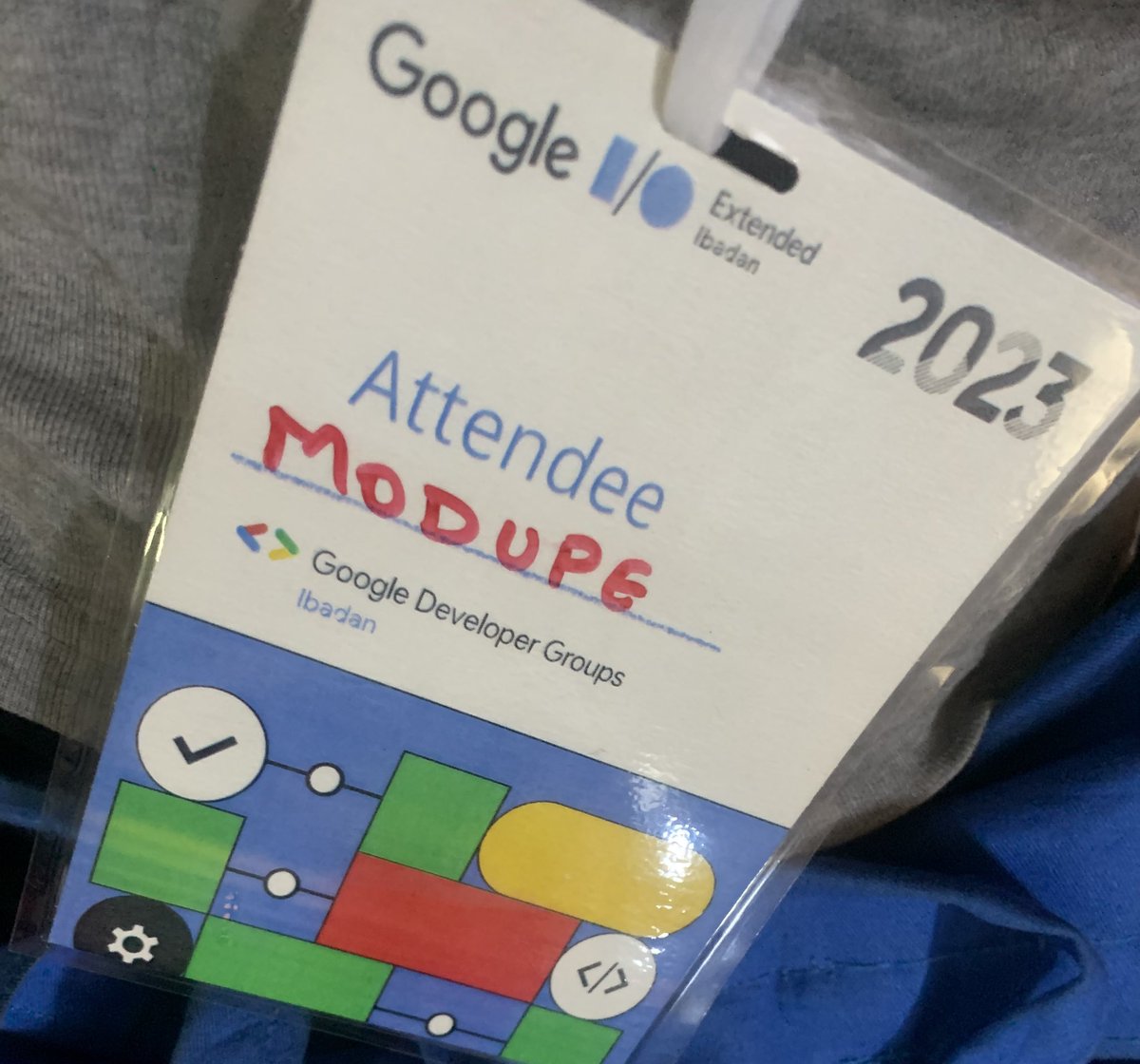 modupe_giwa's tweet image. At the Google I/O Extended Ibadan event😁.
#ioextendedibadan23 
#ioextended23 
#gdgibadan 
#googleio