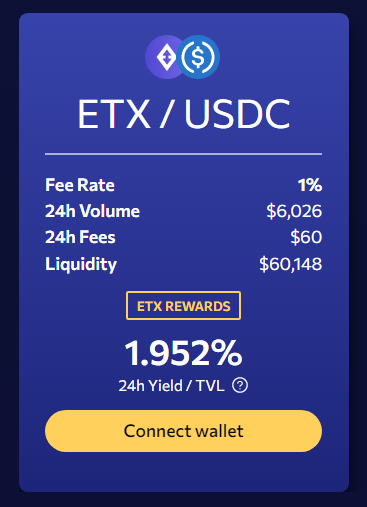 ethrix's tweet photo. Great news! 
A #farm has been launched on @orca_so 🐳
Provide liquidity and get rewards 💰

🔥 24h #Yield  ETX / USDC

https://t.co/FvJUS0qlic

#solana #birdseye #orca #raydium https://t.co/LJvBj26J69