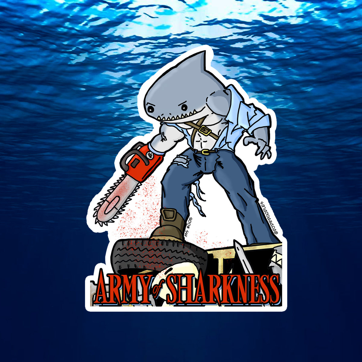 HeSlimedme__2's tweet photo. #JawsAFilm

Bruce vs The Army of Sharkness https://t.co/LTCB0OLclX