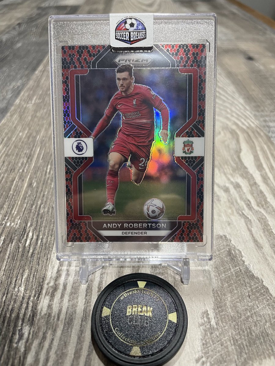 <a href="/TonysCards/">Tony Snider</a> <a href="/sports_sell/">@SPORTS_SΞLL</a> @ILOVECOLLECTIN1 Andy Robertson - 2022-23 Premier League Snakeskin SSP - $275 shipped OBO