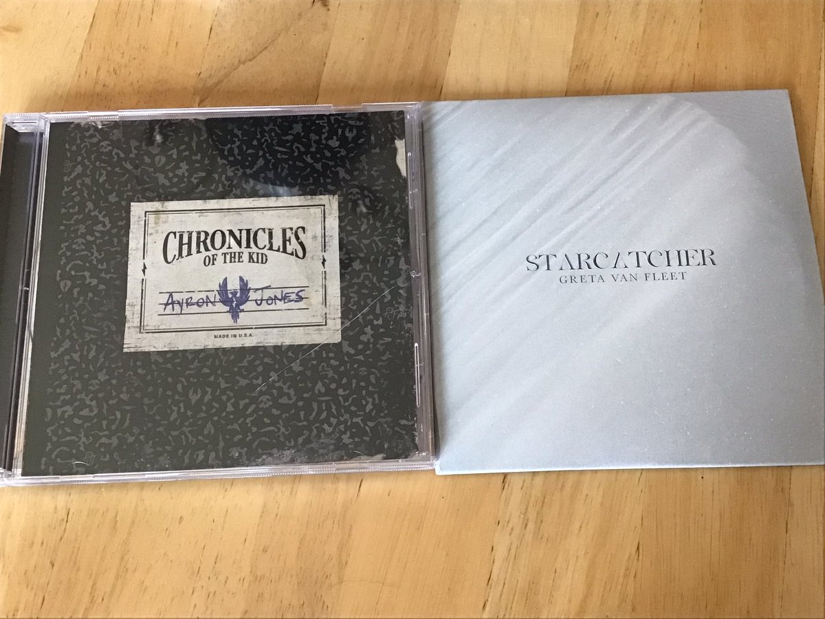 Plan on #listening to these #CDs this #weekend. <a href="/GretaVanFleet/">Greta Van Fleet</a> <a href="/AyronJonesMusic/">Ayron Jones</a> #rock <a href="/URockBook/">Underrated Rock Book</a> 
underratedrockbook.com