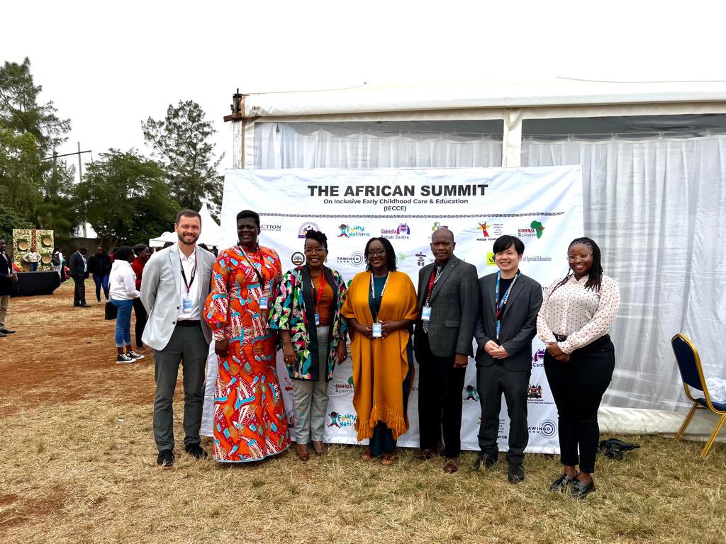 This week’s African Summit on Inclusive Early Childhood Care and Education has brought together many working for a more inclusive world for children with disabilities 📸: Some of our special guests @InfoKise <a href="/owcf/">One World Children's Fund</a> <a href="/SegalFoundation/">Segal Family Foundation</a> <a href="/UNICEFKenya/">UNICEF Kenya</a> <a href="/TheActionKenya/">The ActionFoundation</a> #AfricaIECCESummit