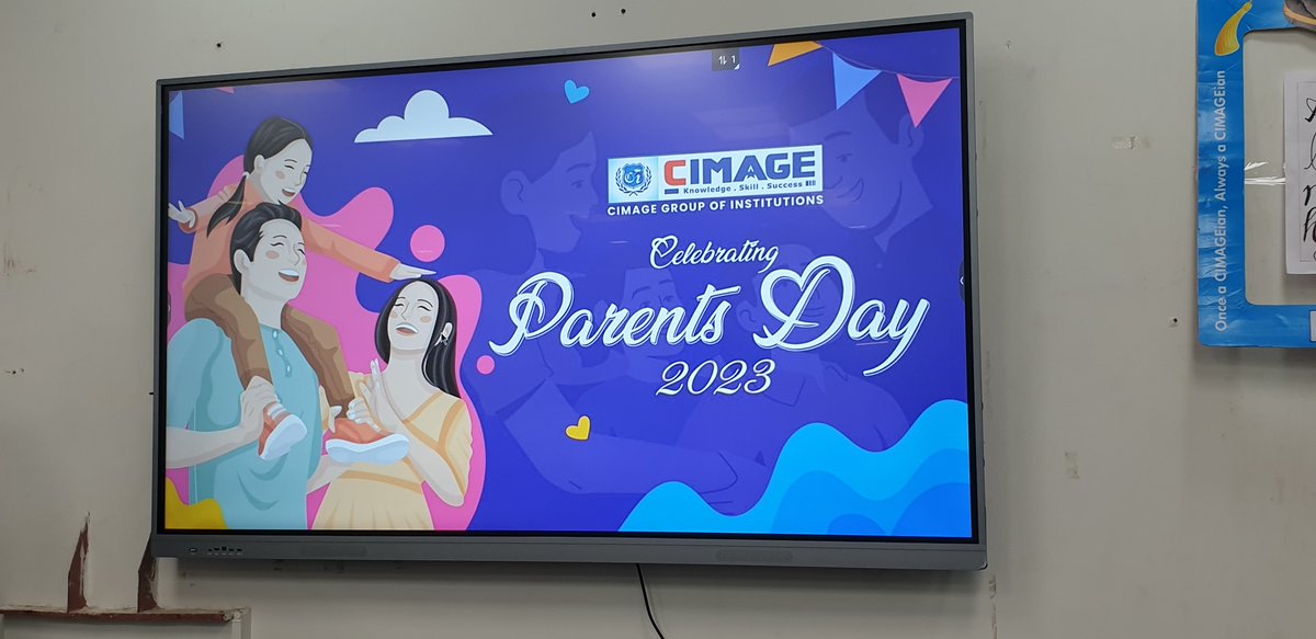 cimagecollege's tweet photo. Parents Day Celebration at CIMAGE
#parentsday2023
#ParentsDay #parentsdaycelebration #cimage https://t.co/RwuzeLEeH0