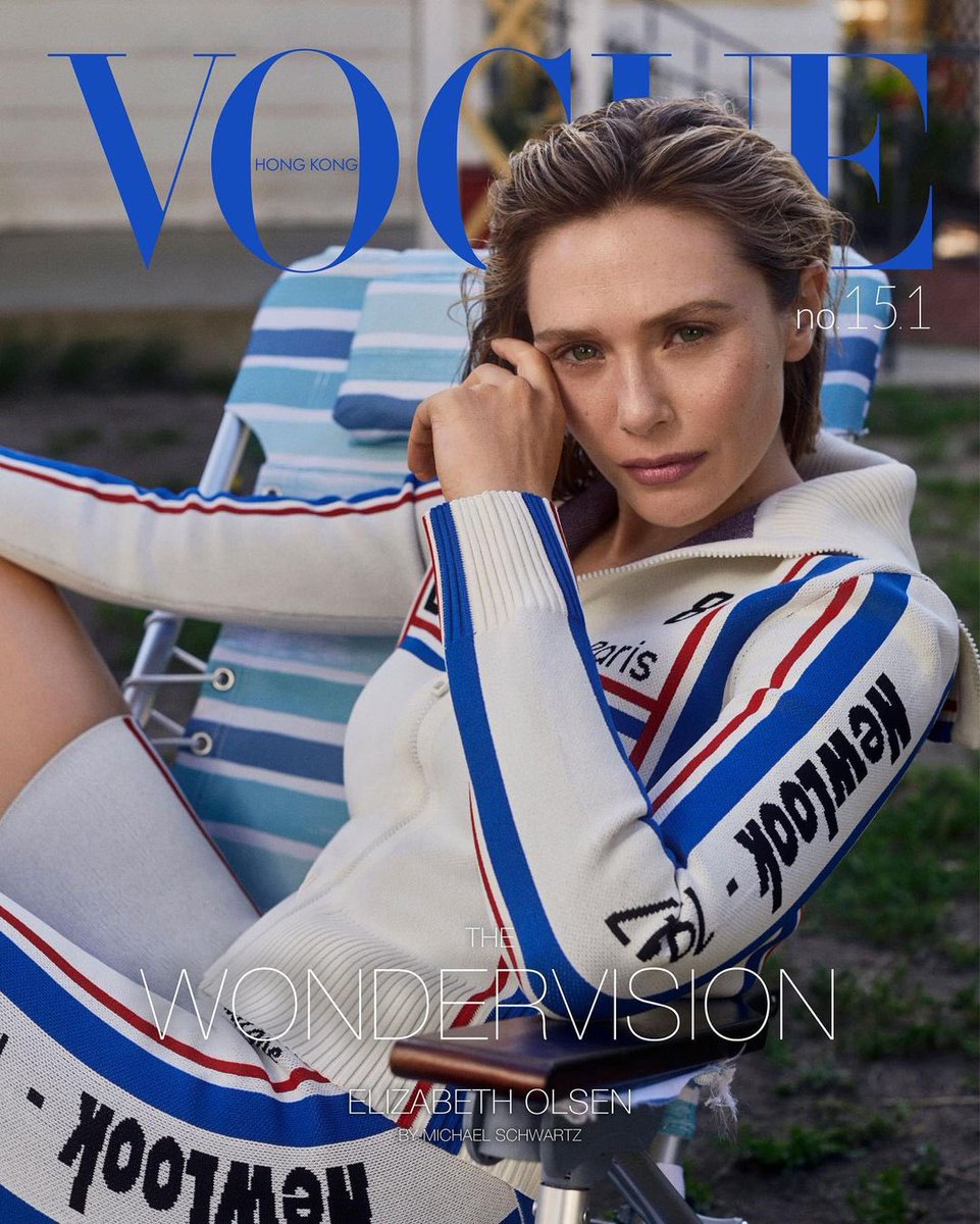ECOlsenUpdates's tweet photo. Elizabeth Olsen for Vogue Hong Kong photographed by Michael Schwartz (2022) https://t.co/e9MPXkX8B0